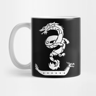 Dragon Boat Racing Vintage Look Mug